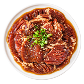 태광갈비 뼈없는 돼지 목살 칼집 순살 양념 왕구이 돼지갈비맛