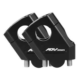 호환 ADV350 오토바이 핸들바 라이저 산을 위한 드래그 손잡이 막대기 클램프 확장 접합기
