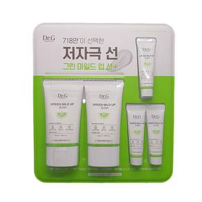 닥터지 Dr.G 저자극 선 그린 마일드 업 선크림 50미리 x 2+ 10미리 x 3