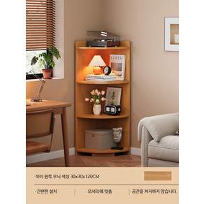 코너장 선반 틈새 삼각형 장식장 수납