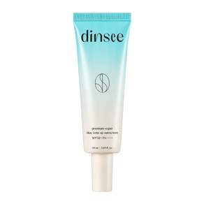 [딘시] 프리미엄 비건 블루 톤 업 선크림 SPF50+PA++++