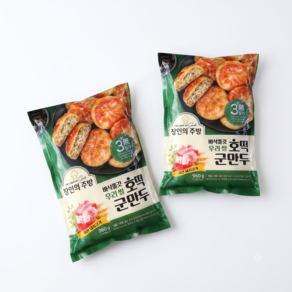 박미경장인 바삭쫄깃 우리쌀 호떡군만두
