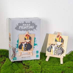조립입체 명화블럭만들기 조립취미 3d퍼즐 조립키트diy