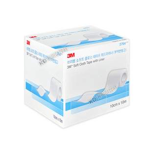 쓰리엠 소프트 클로스 테이프 위드 라이너 부직 반창고 2764