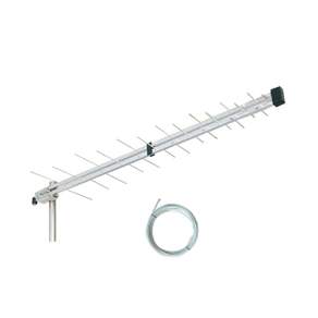 28소자/UHF/지상파/고이득/광대역/알루미늄/UHD/실외용안테나/TV안테나/티비안테나/TV연결케이블10M포함