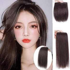 옆머리 볼륨 헤어가발 부분가발 똑딱이가발 가발피스 sjl73Tba