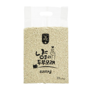 냥블리 가는입자 두부모래