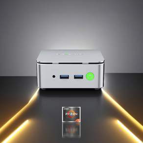 GMKtec G10 미니 PC AMD Ryzen 5 3500U (N150/N97 보다 우수) 2.5GbE NIC LAN 데스크톱 컴퓨터 WiFi Type-