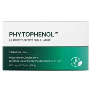 피토페놀 600mg x 60정 1박스 PHL Complex Premium Formula