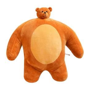 옥그라미 소두곰인형 어깨깡패 애착 곰돌이 곰동석 마동석 소두곰 곰인형 27cm 46cm 선물, 대형(46cm), 1개 - 봉제인형