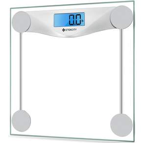 Etekcity 디지털 체중계 욕실 저울 6mm 강화유리 181.4kg
