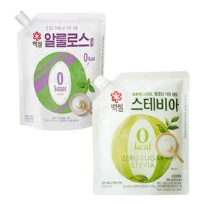 백설 스테비아 400g+알룰로스 400g 세트