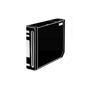 Wii 콘솔과 호환되는 뚜껑 스타일 비닐 보호 스킨 키트 데칼 스티커 노란색