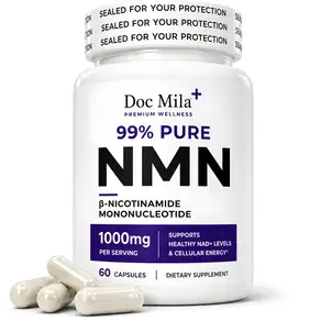 Doc Mila NMN 니코틴아마이드 모노뉴클레오타이드 캡슐 1000mg 1캡슐 60캡슐 1g