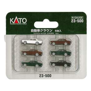 KATO N 게이지 자동차 크라운 6대입 23-500 철도 모형 용품