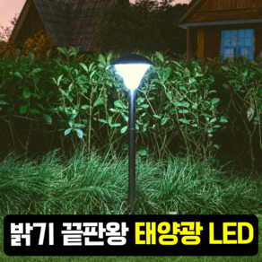 프루드 초고휘도 태양열 led 야외 조명등 태양광 정원등