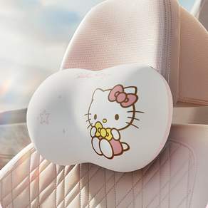 에프식스 산리오 정품 캐릭터 자동차 목쿠션 메모리폼 헤드레스트