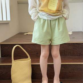 하라로이 데일리 코튼 밴딩 반바지