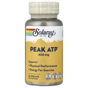 검증이된브랜드 Solaray (솔라레이) Peak ATP® 400mg 베지 캡슐 30정 다아시잖아요