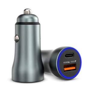 카플 60W 듀얼포트 시거잭 고속충전 핸드폰 USB 자동차 C타입 차량용 충전기