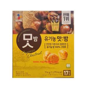 CJ맛밤 유기농 맛밤