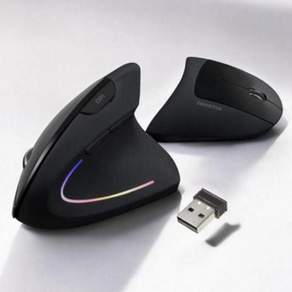 마우스무선 인체공학 버티컬 마우스 저소음 무선 사무용 손목 2.4GHz 79000EA 1EA