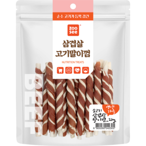 쥬시 삼겹고기말이껌 강아지수제간식