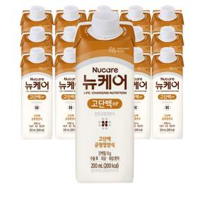 뉴케어 고단백 HP 하이프로틴 환자 노인 균형영양식 아침간편식