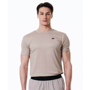 PANTOFOLADORO 판토폴라도르 PR 메쉬 티셔츠 BEIGE