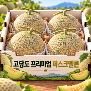 고당도 백화점납품 프리미엄 머스크멜론 최상급