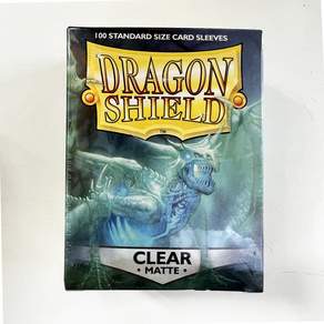 드래곤 쉴드 매트 블루 블랙 클리어 데크 보호 슬리브 보드 게임 커버 TCG PKM MTG용 표준 크기 66x91mm 100 개/로트