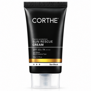코르테 더모 프로텍션 선 레스큐 크림 SPF50+ PA+++ 백탁없는 선크림 자외선차단제