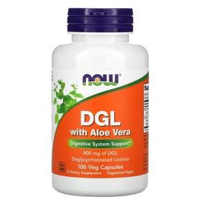 나우푸드 DGL 알로에 베라 400mg 베지 캡슐