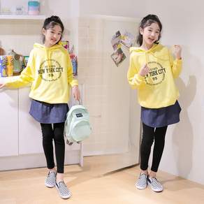 체리블랑 데님치마레깅스 여아 키즈 주니어