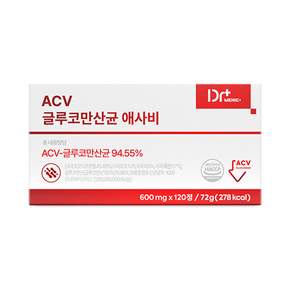[닥터메닉 정품] ACV 글루코만산균 애사비 유산균 정