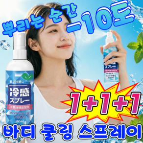 [일본기술] 쿨링 스프레이 아이스 쿨 스프레이 바디 냉각 스프레이 쿨링 미스트 옷에 뿌리는 쿨스프레이 뿌리는 에어컨 여름 더위 필수템 MOYALIE 보장증정