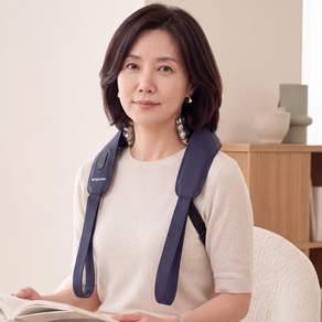셀트웰 목마사지기 무선 온열 스테인리스 헤드 어깨 승모근 4헤드