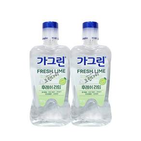 가그린 후레쉬 라임 구강청결제