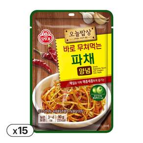 오뚜기 바로 무쳐먹는 파채양념