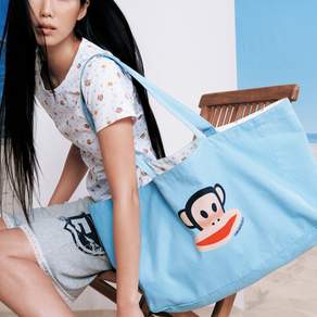 썬번프로젝트 여성 에코백 SUNBURN PAUL FRANK REVERSIBLE SBDSEC001MU