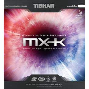 TIBHAR MX-K 탁구 러버 47.5도
