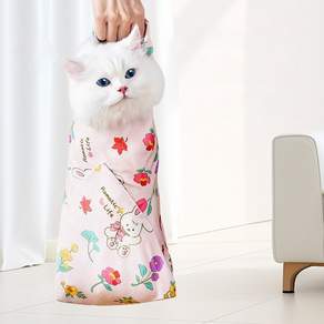 고양이 케어용 할큄방지 자가접착 매직 그루밍 랩