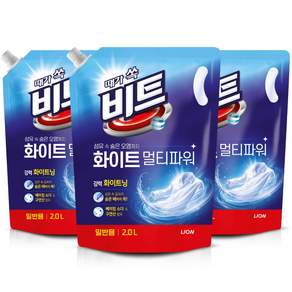 비트 액체세제 화이트 멀티파워 일반용 리필