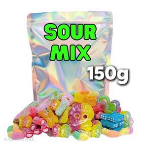 SOUR MIX 스웨디시 젤리 스웨덴 캔디 사우어 믹스 300g