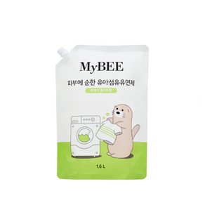 마이비 피부에 순한 유아 섬유유연제 프레시 올리브향 리필