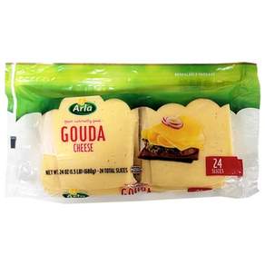 ARLA 알라 고다 슬라이스 치즈 680g 아이스팩 포장
