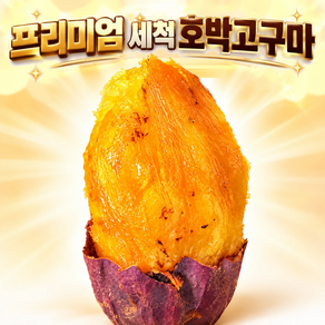 [가락시장출고] 살살 녹는 고당도 세척 호박고구마
