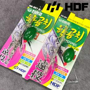 해동 HA-601 학꽁치 훌치기 카드 채비 바늘