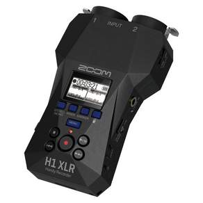 줌 H1 XLR 핸디 레코더 32bit 플로트 녹음 블랙