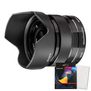 [소니정품] E 35mm F1.8 OSS 렌즈 +MCUV필터+포켓융 /ED 단렌즈